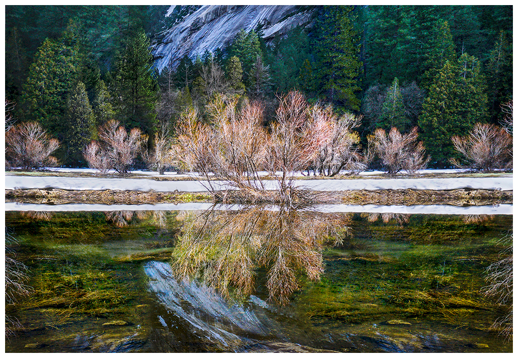 Reflections in Mirror Lake, Yosemite National Park