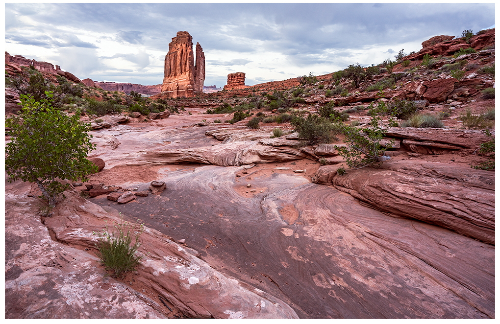 Park Ave is part of Arches National Park